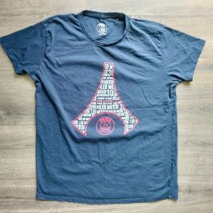 Paris Saint-Germain 2022 Lionel Leo Messi Navy Tee T-Shirt Size 2XL Navy